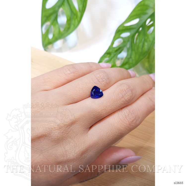 2.26 Ct. Blue Sapphire from Ceylon (Sri Lanka)