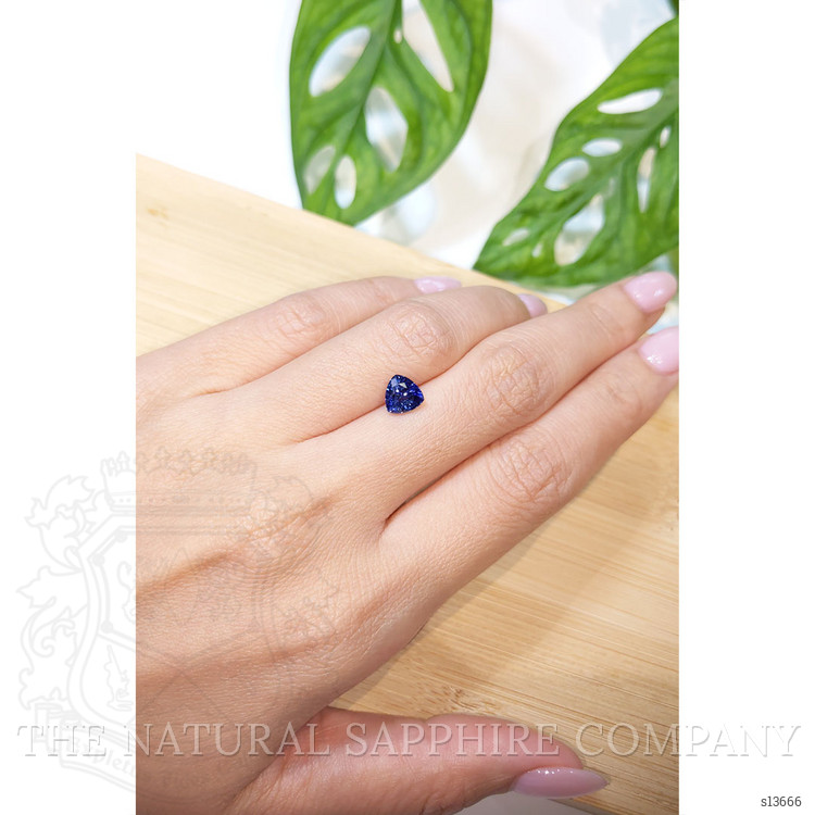 1.08 Ct. Blue Sapphire from Ceylon (Sri Lanka)