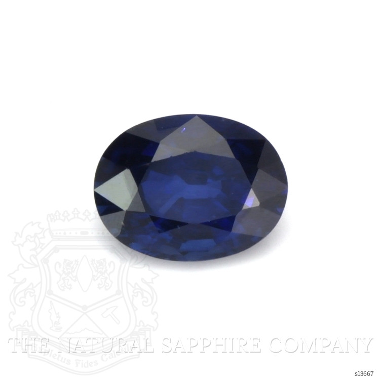 2.64 Ct. Blue Sapphire from Ceylon (Sri Lanka)