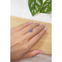 1.91 Ct. Blue Sapphire from Ceylon (Sri Lanka) Life Style