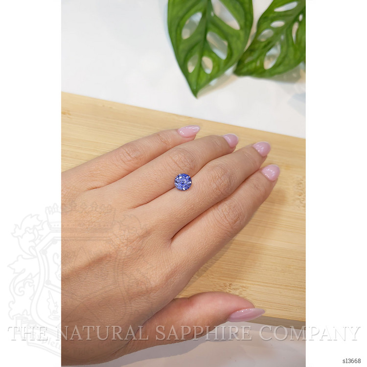1.91 Ct. Blue Sapphire from Ceylon (Sri Lanka)
