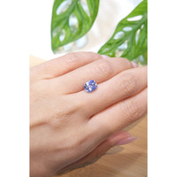 2.33 Ct. Blue Sapphire from Ceylon (Sri Lanka) Life Style