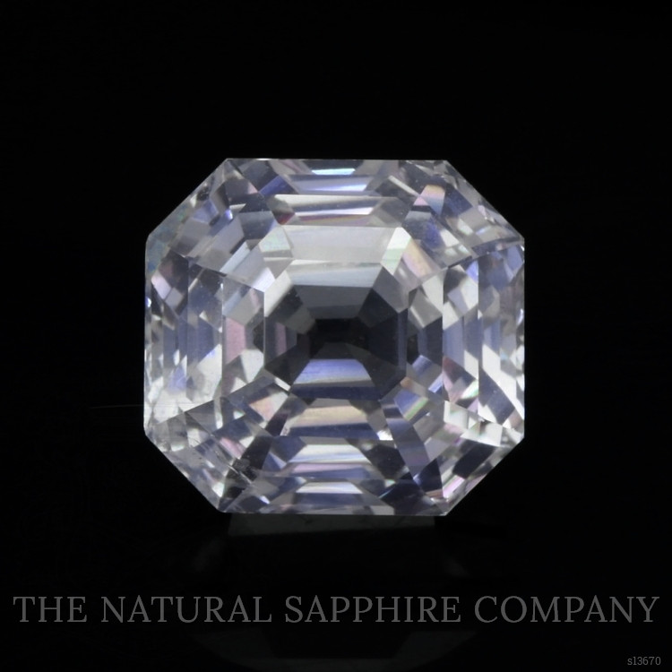 11.75 Ct. White Sapphire from Ceylon (Sri Lanka)