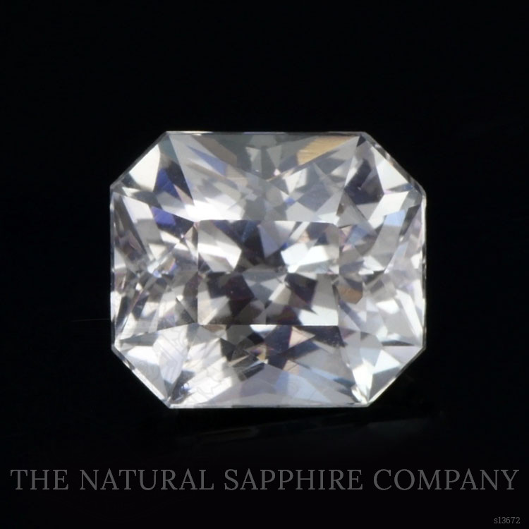 8.03 Ct. White Sapphire from Ceylon (Sri Lanka)