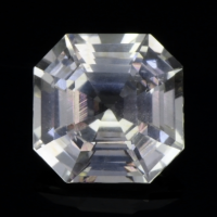 7.22 Ct. White Sapphire from Ceylon (Sri Lanka) Video
