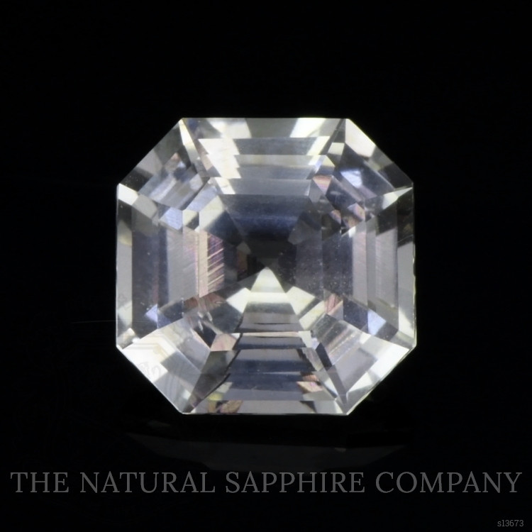 7.22 Ct. White Sapphire from Ceylon (Sri Lanka)