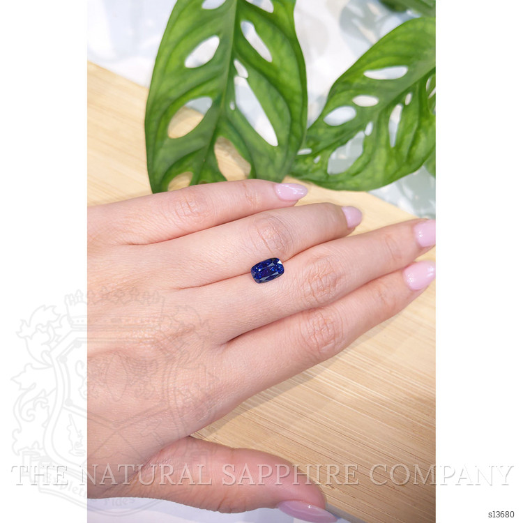 3.08 Ct. Blue Sapphire from Ceylon (Sri Lanka)