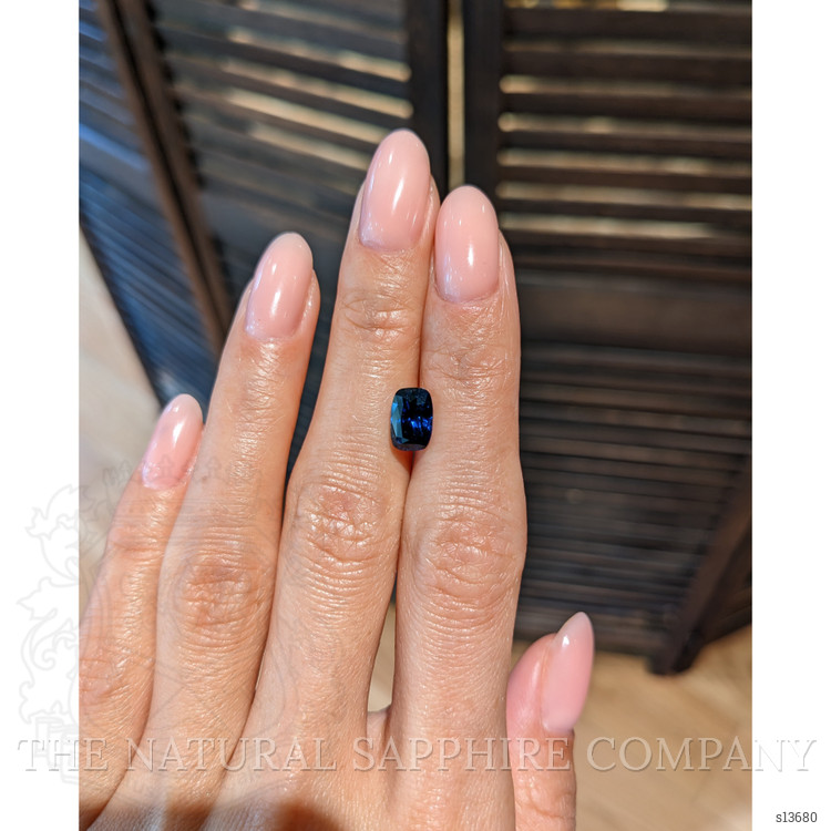 3.08 Ct. Blue Sapphire from Ceylon (Sri Lanka)