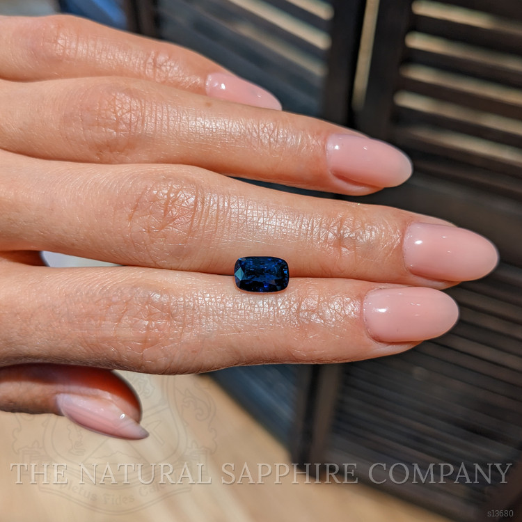 3.08 Ct. Blue Sapphire from Ceylon (Sri Lanka)