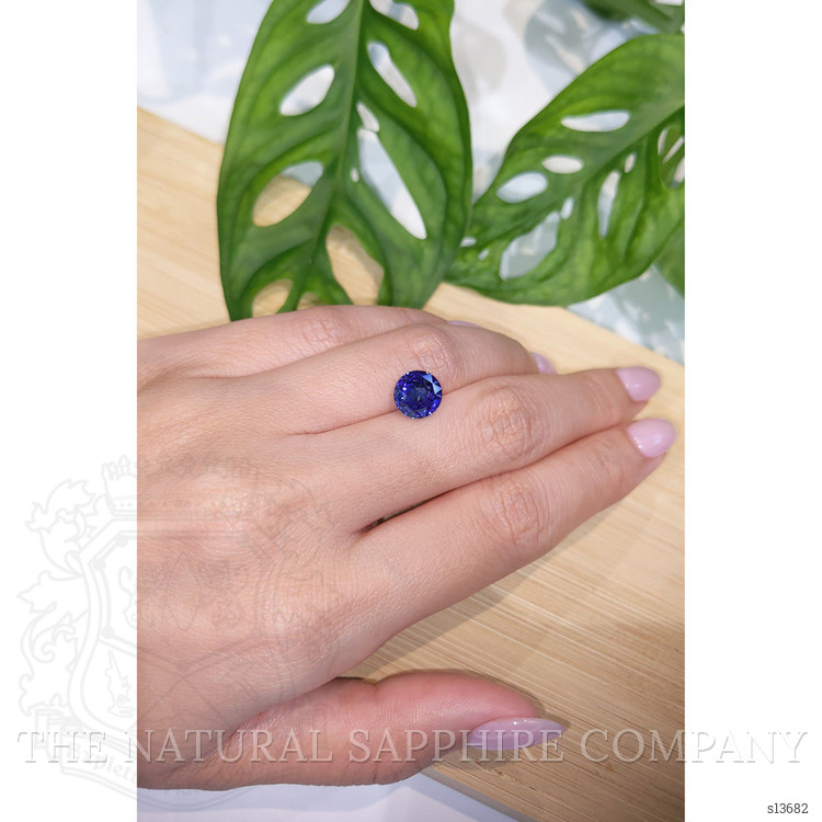 3.54 Ct. Blue Sapphire from Ceylon (Sri Lanka)