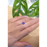 1.59 Ct. Blue Sapphire from Ceylon (Sri Lanka) Life Style