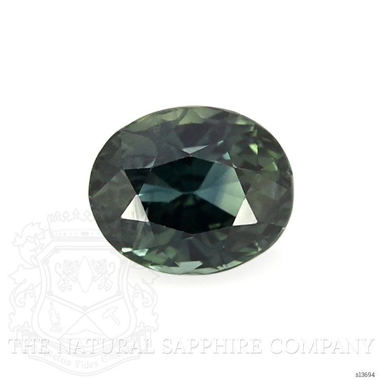 0.92 Ct. Green Sapphire from Africa