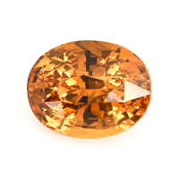 2.67 Ct. Orange Sapphire from Ceylon (Sri Lanka) Video