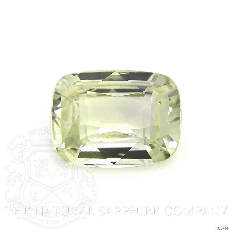 2.24 Ct. Yellowish Green Sapphire from Ceylon (Sri Lanka)
