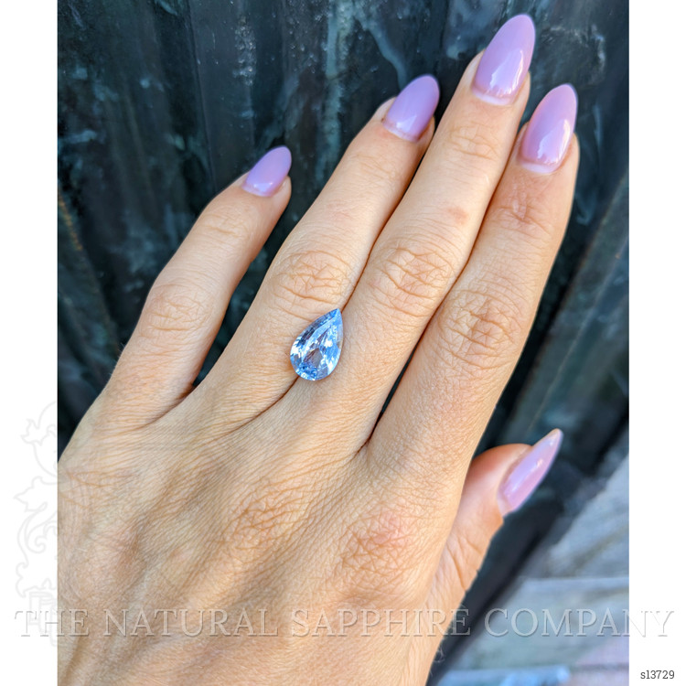 3.52 Ct. Blue Sapphire from Ceylon (Sri Lanka)