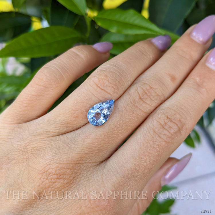 3.52 Ct. Blue Sapphire from Ceylon (Sri Lanka)