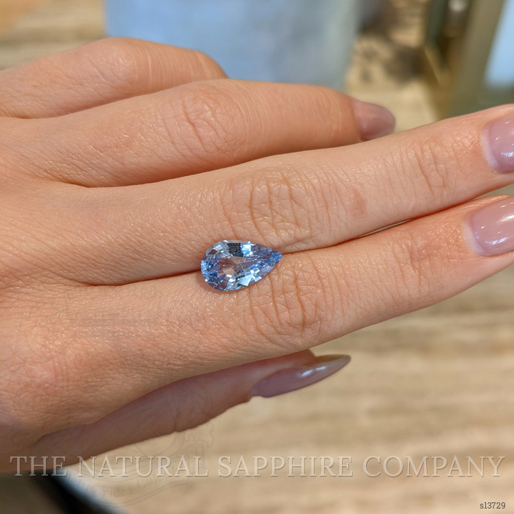 3.52 Ct. Blue Sapphire from Ceylon (Sri Lanka)