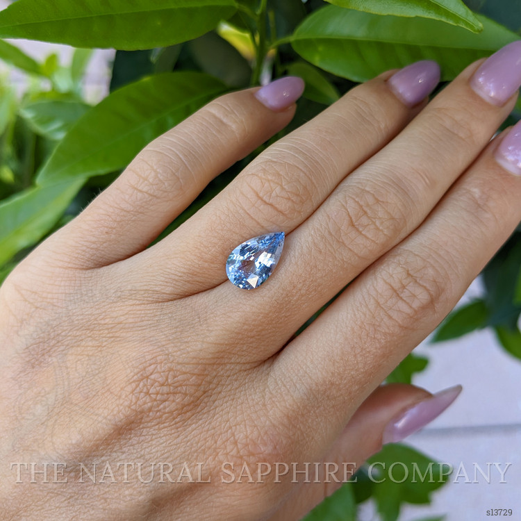 3.52 Ct. Blue Sapphire from Ceylon (Sri Lanka)