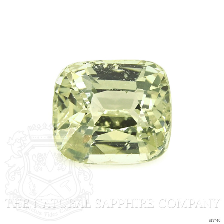 3.01 Ct. Green Sapphire from Ceylon (Sri Lanka)