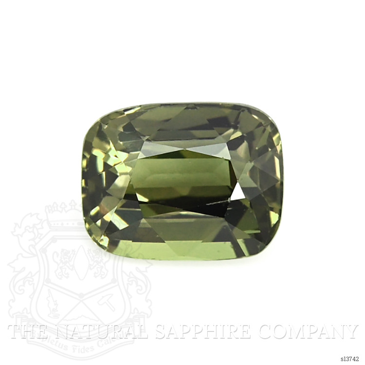 2.04 Ct. Green Sapphire from Ceylon (Sri Lanka)