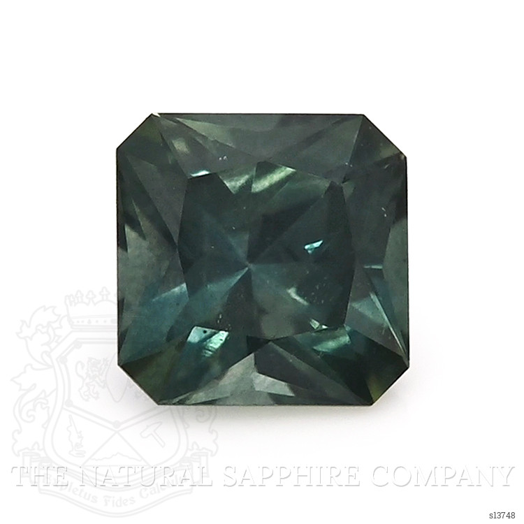 0.43 Ct. Bluish Green Sapphire from Ceylon (Sri Lanka)