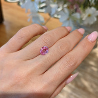 1.82 Ct. Pink Sapphire from Ceylon (Sri Lanka) Life Style