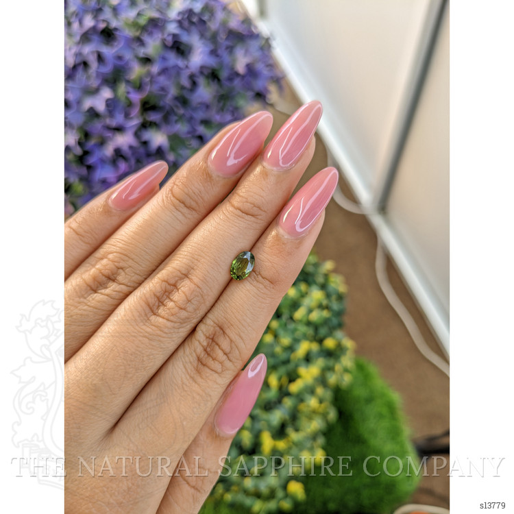 1.00 Ct. Green Sapphire from Madagascar