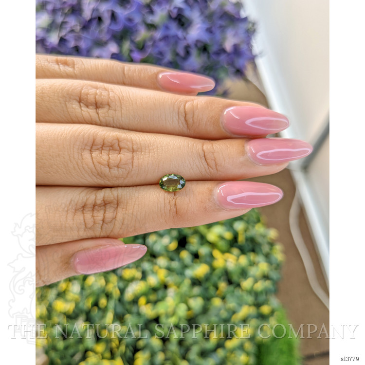 1.00 Ct. Green Sapphire from Madagascar