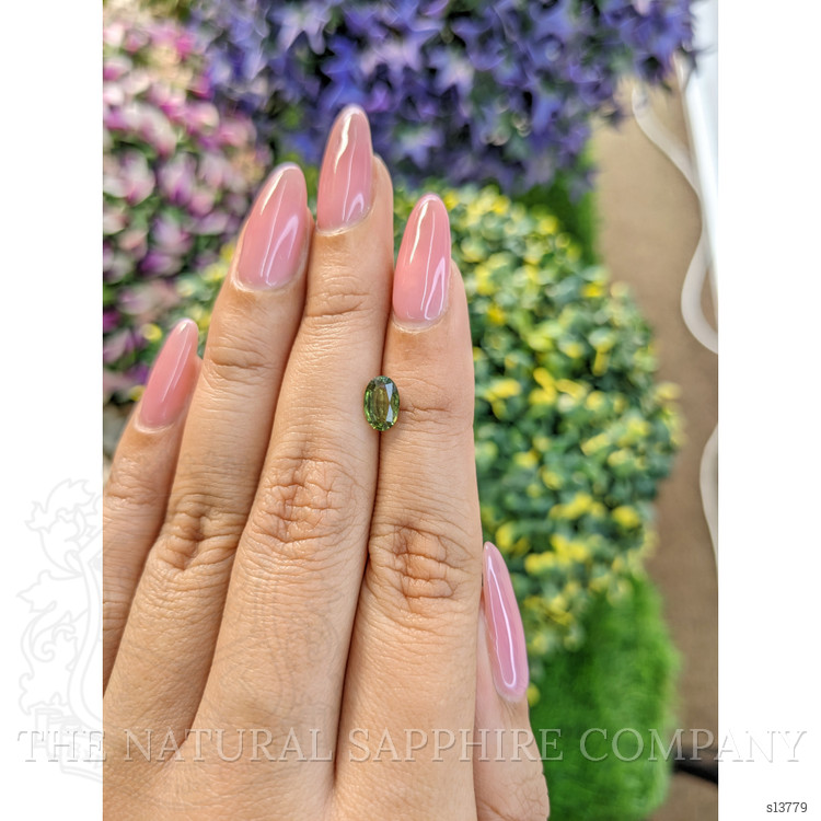 1.00 Ct. Green Sapphire from Madagascar