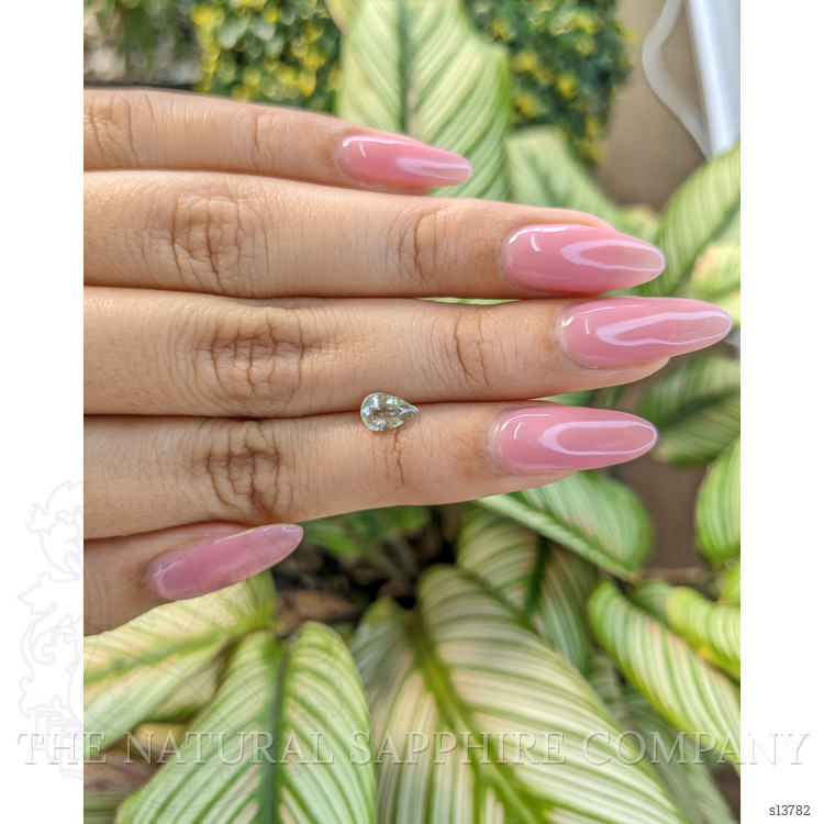 0.76 Ct. Green Sapphire from Madagascar