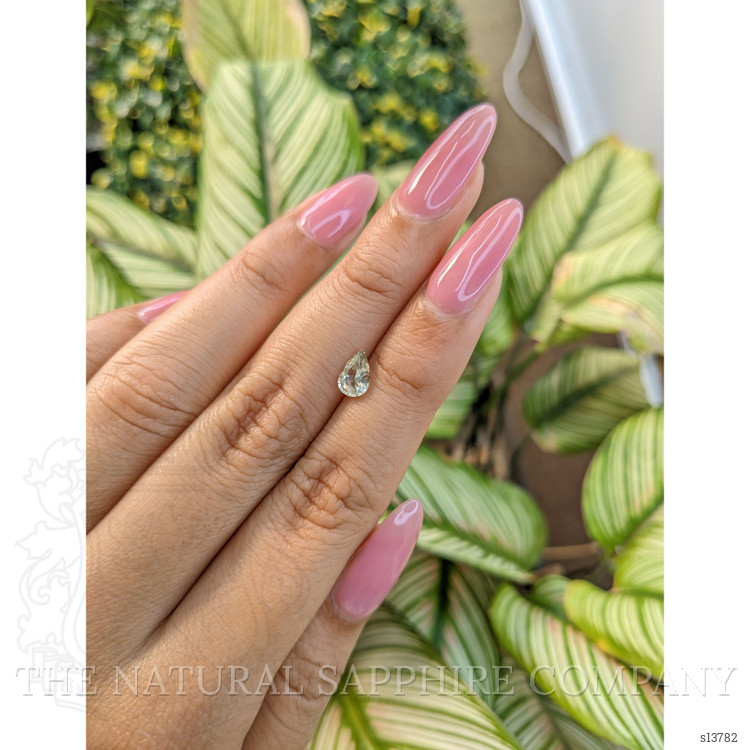 0.76 Ct. Green Sapphire from Madagascar