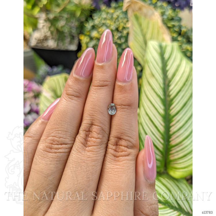 0.56 Ct. Green Sapphire from Ceylon (Sri Lanka)