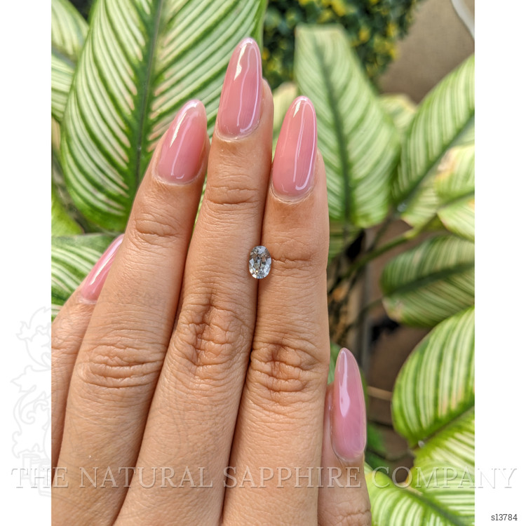 0.71 Ct. Green Sapphire from Ceylon (Sri Lanka)