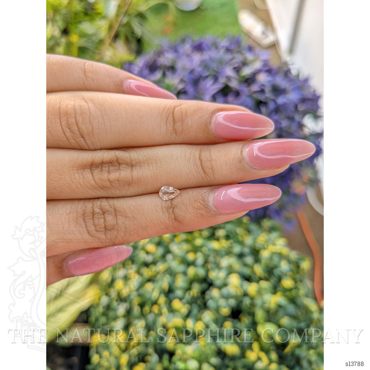 0.50 Ct. Peach Sapphire from Ceylon (Sri Lanka)