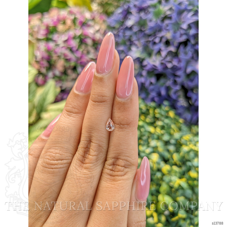 0.50 Ct. Peach Sapphire from Ceylon (Sri Lanka)