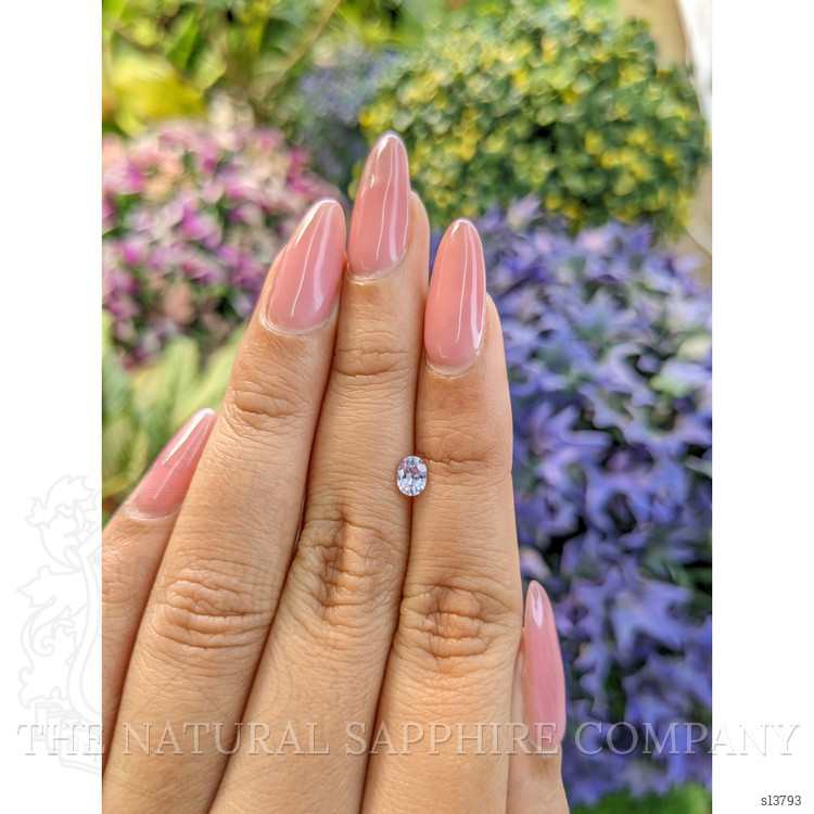 0.42 Ct. Purple Sapphire from Ceylon (Sri Lanka)