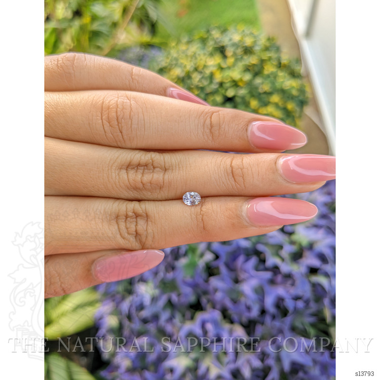 0.42 Ct. Purple Sapphire from Ceylon (Sri Lanka)