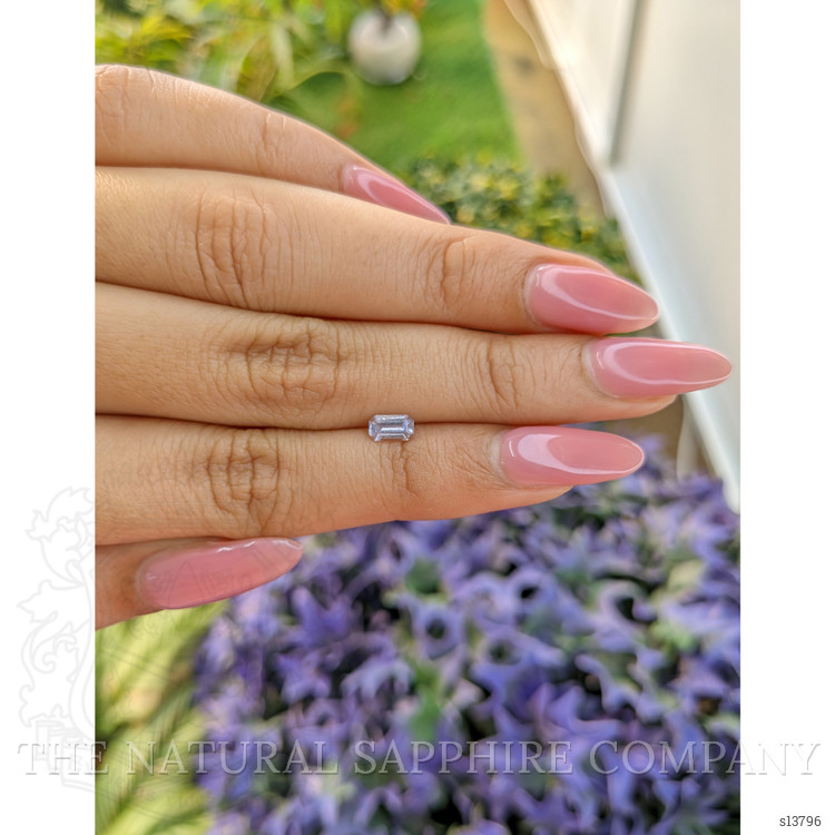 0.44 Ct. Purple Sapphire from Ceylon (Sri Lanka)