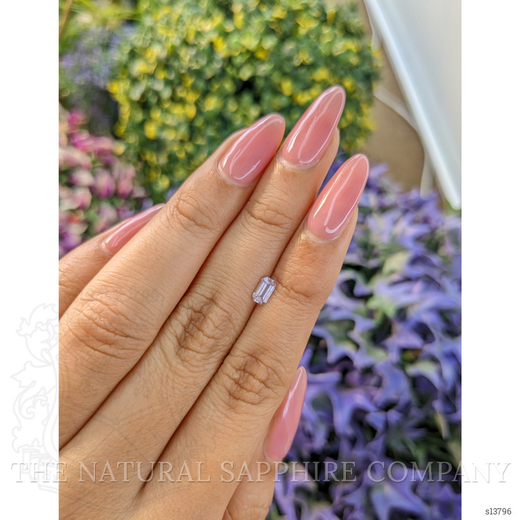 0.44 Ct. Purple Sapphire from Ceylon (Sri Lanka)