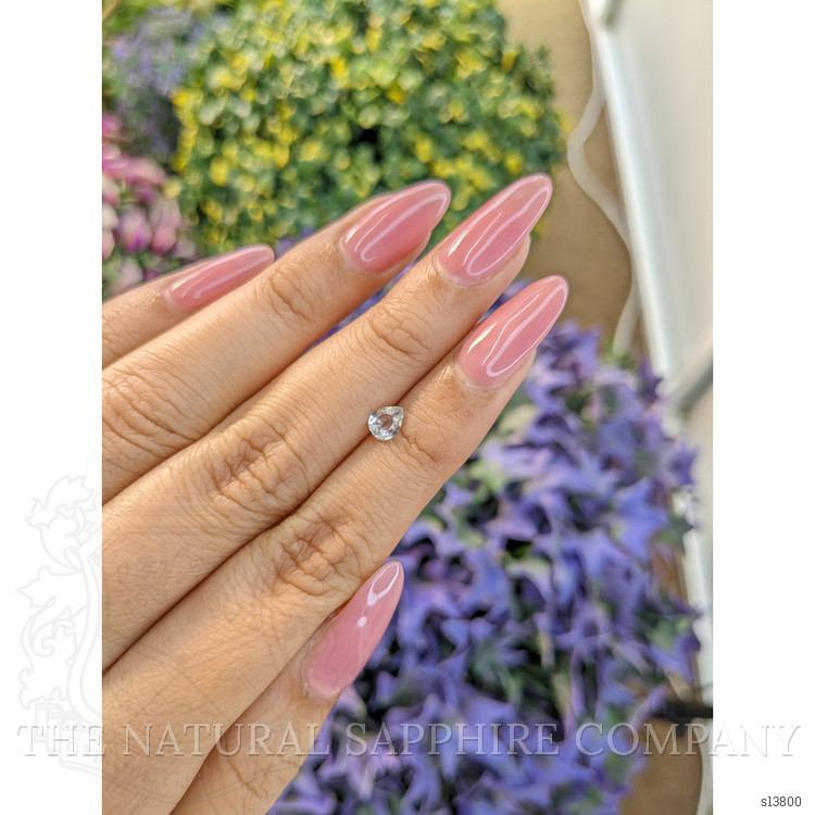 0.47 Ct. Green Sapphire from Ceylon (Sri Lanka)