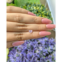 0.77 Ct. Pink Sapphire from Ceylon (Sri Lanka) Life Style