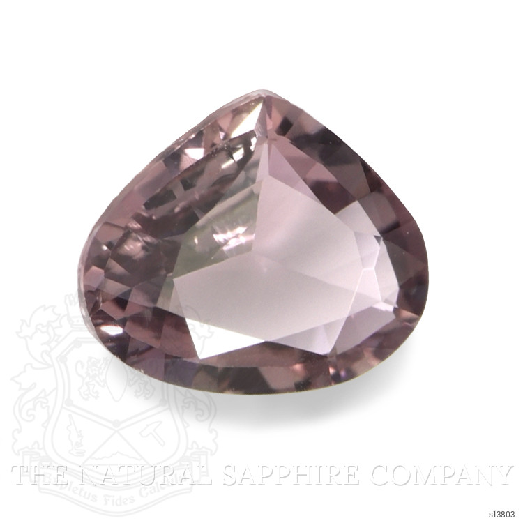0.83 Ct. Pinkish Brown Sapphire from Ceylon (Sri Lanka)