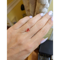 1.13 Ct. Padparadscha Sapphire from Ceylon (Sri Lanka) Life Style