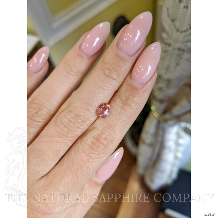 1.08 Ct. Padparadscha Sapphire from Ceylon (Sri Lanka)