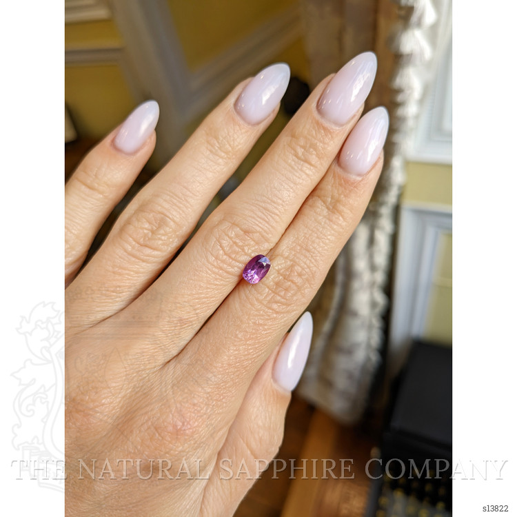 1.02 Ct. Purplish Pink Sapphire from Thailand