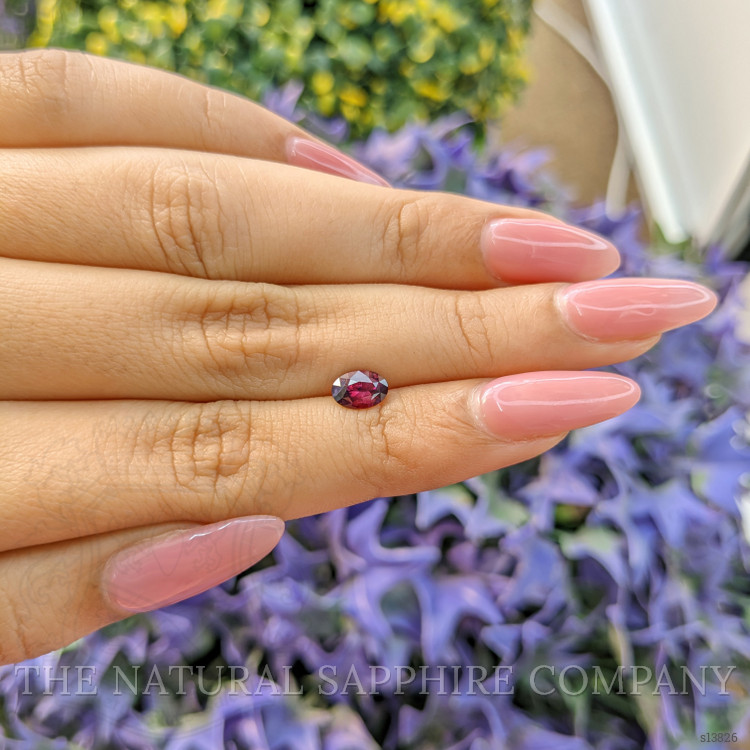 1.03 Ct. Reddish Pink Sapphire from Ceylon (Sri Lanka)