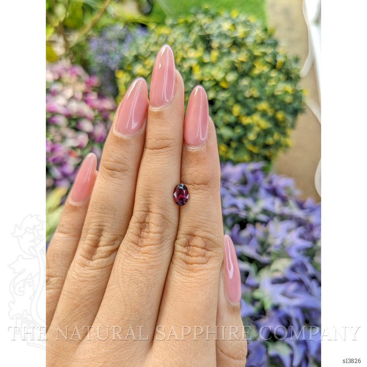 1.03 Ct. Reddish Pink Sapphire from Ceylon (Sri Lanka)