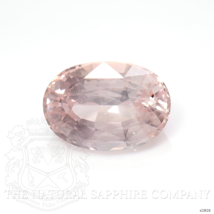 1.23 Ct. Peach Sapphire from Ceylon (Sri Lanka)