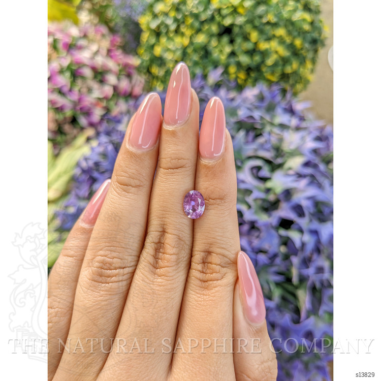 1.60 Ct. Pinkish Purple Sapphire from Ceylon (Sri Lanka)