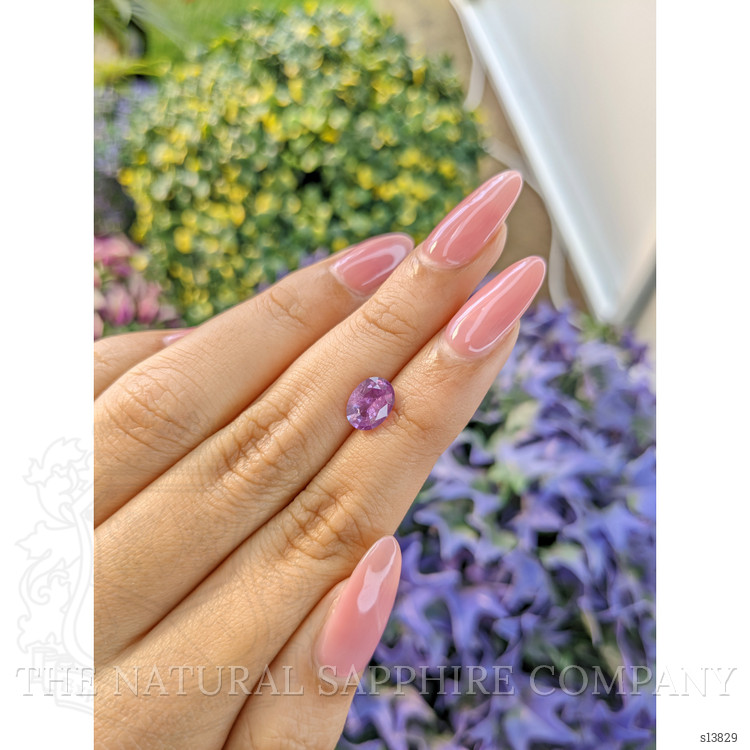 1.60 Ct. Pinkish Purple Sapphire from Ceylon (Sri Lanka)